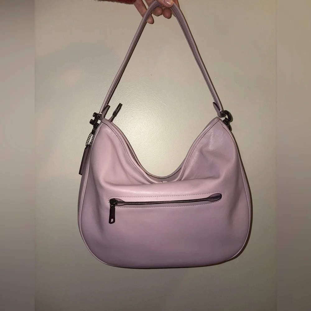 COACH Soft Tabby Hobo in Lilac Purple & Gunmetal Crossbody Shoulder Bag